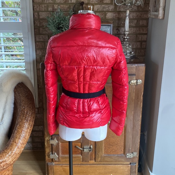 RINO AND PELLE RED & BLACK SNOWBOARDING JACKET PUFFER COAT 34 EXCELLENT - Picture 4 of 9